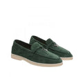 Loro Piana Women's Loafers | Summer Charms Walk Green