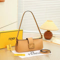 Fendi Shoulder Bag | Leather Orange