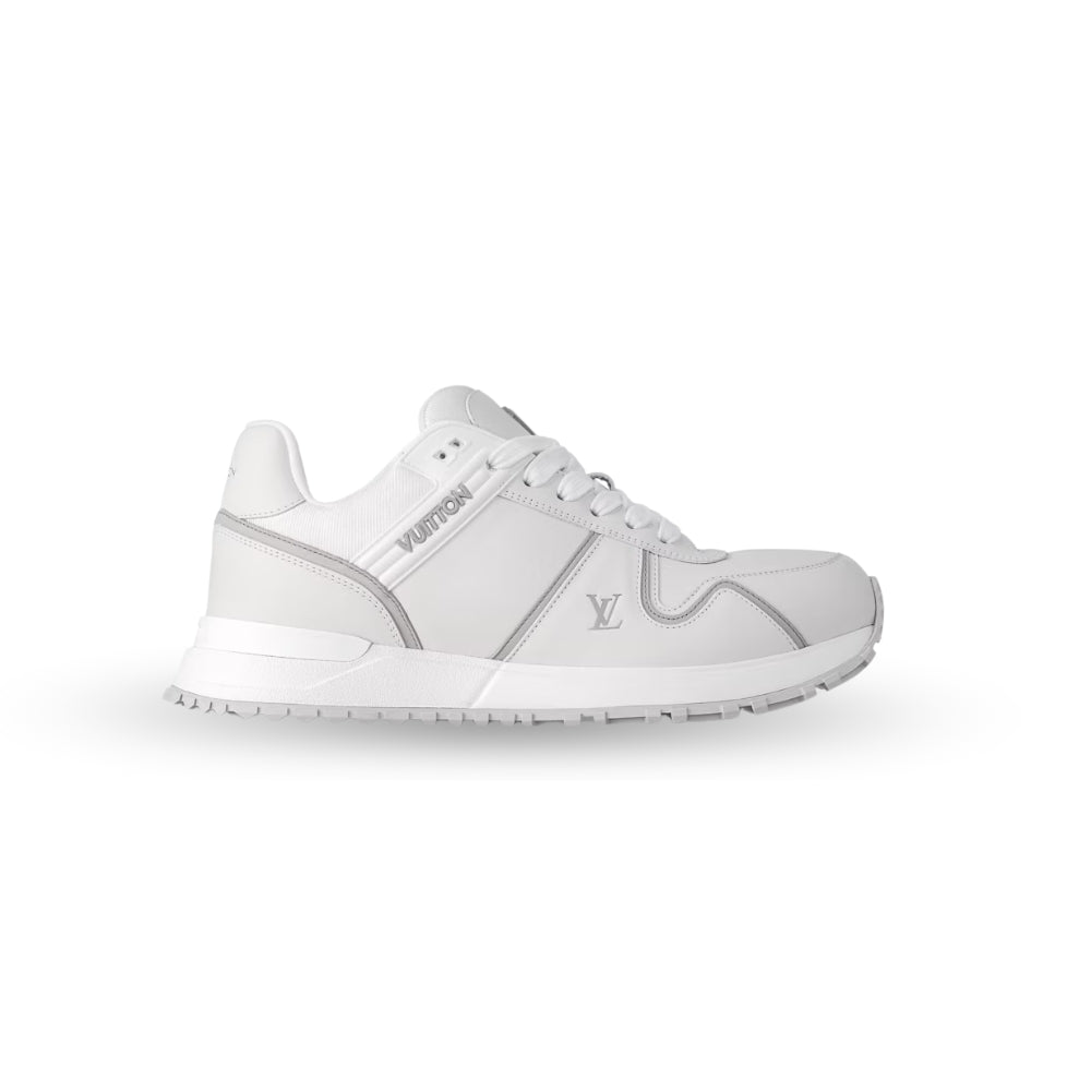 Louis Vuitton Run Away Maxi Sneaker – Oversized White Calf Leather (Style 1AHSRL, Men’s)