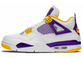 Air Jordan 4 Retro 'Lakers / Kobe 8 Tribute White'