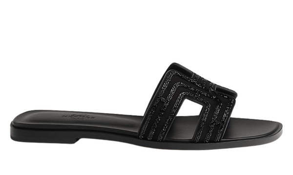 Hermès Sandals | Oran Iconic H Black