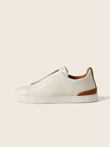 Off White Deerskin Triple Stitch™