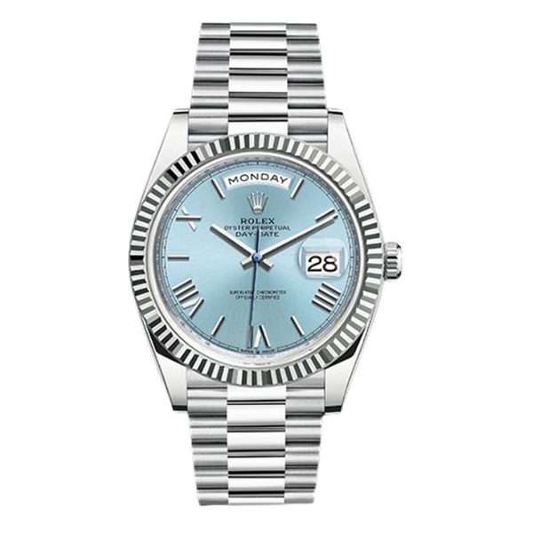 Rolex | Day-Date Ice Blue Roman Dial