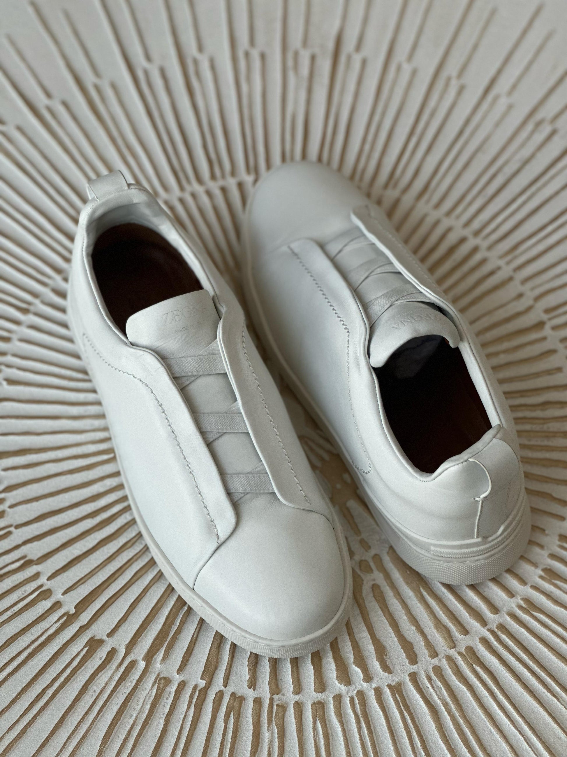 White Triple Stitch™ SECONDSKIN Sneakers SS26 29934184 | Zegna