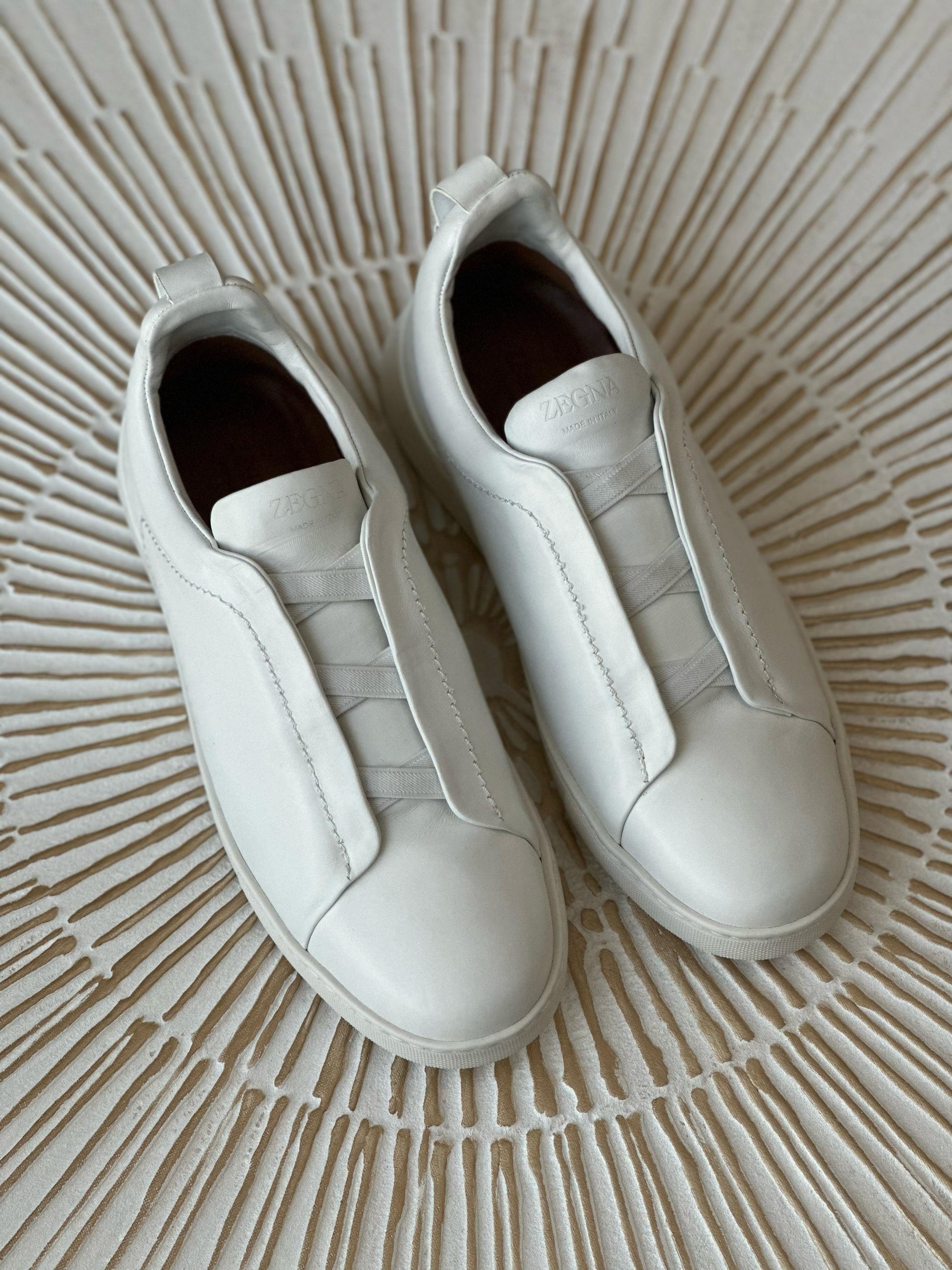 White Triple Stitch™ SECONDSKIN Sneakers SS26 29934184 | Zegna