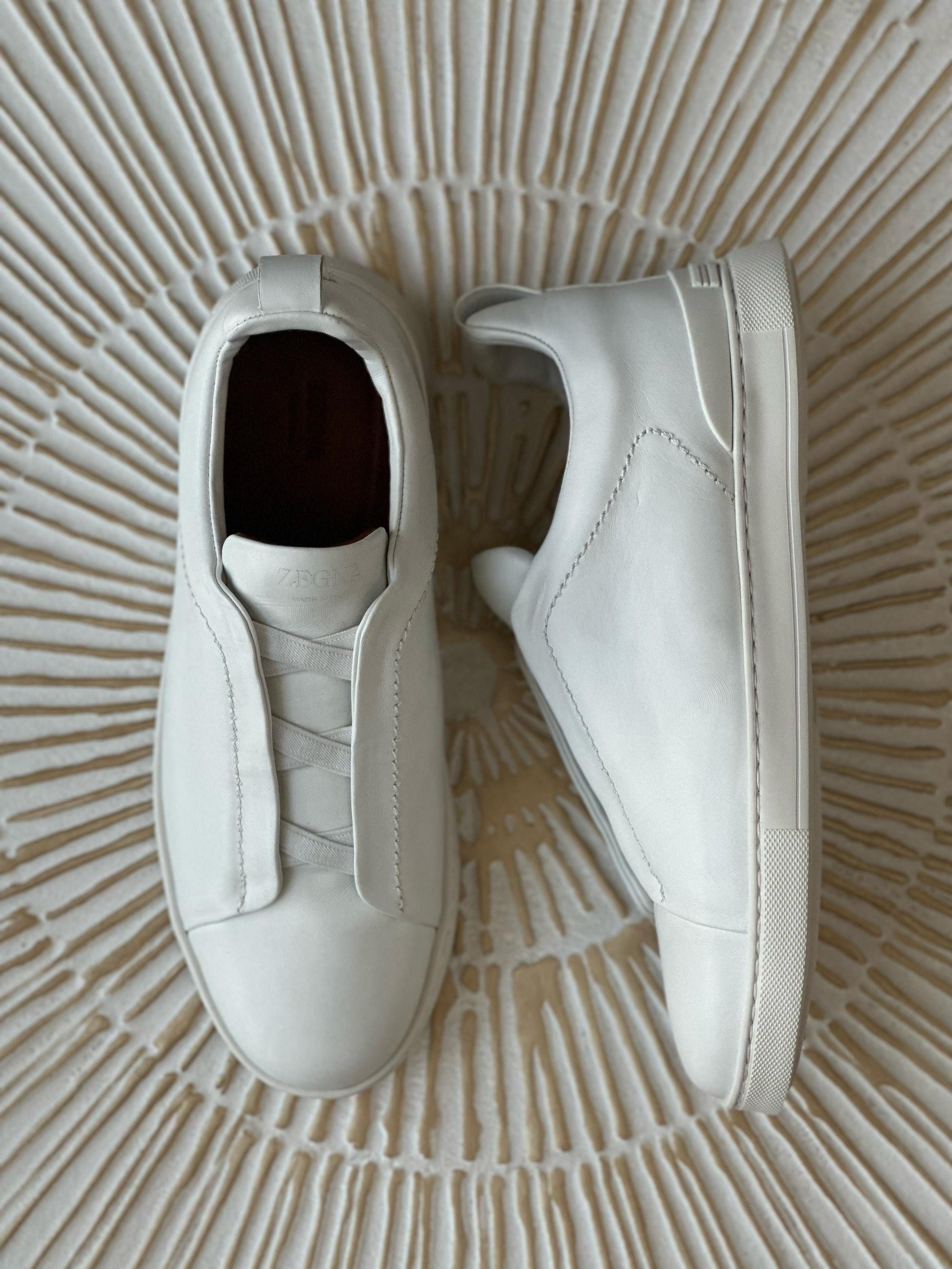 White Triple Stitch™ SECONDSKIN Sneakers SS26 29934184 | Zegna