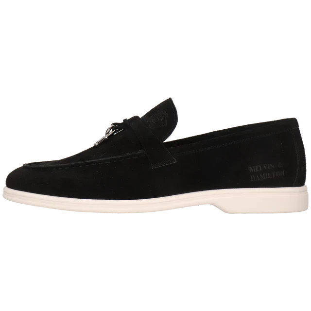 Loro Piana Women's Loafers | Babouche Charms Walk Black