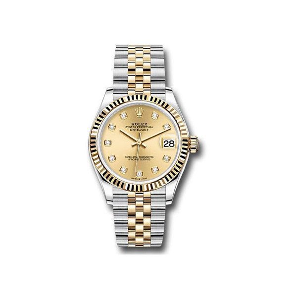 Rolex | Datejust Champagne Diamond Dial