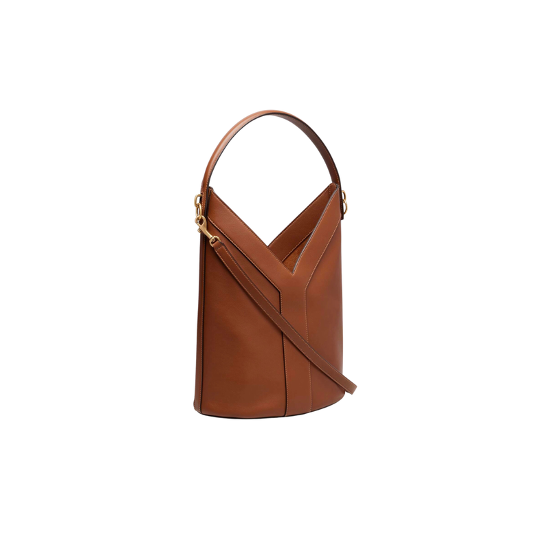 Saint Laurent Bag | Y leather bucket bag brown