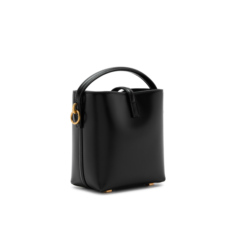 Saint Laurent Bag | Le 37 mini leather bucket bag