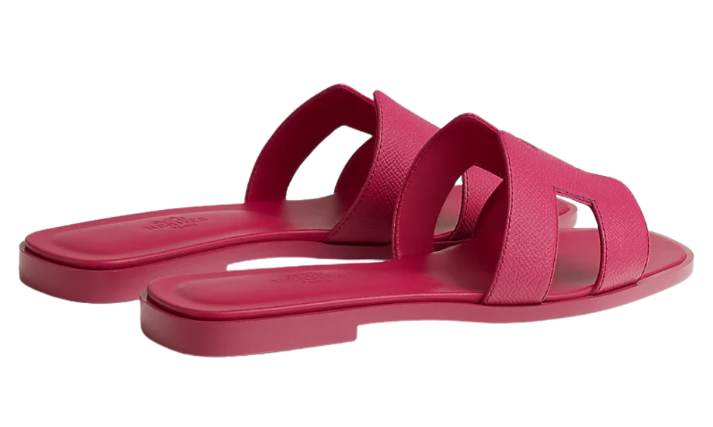 Hermes Oran Sandal "Rose Bougainvillier"