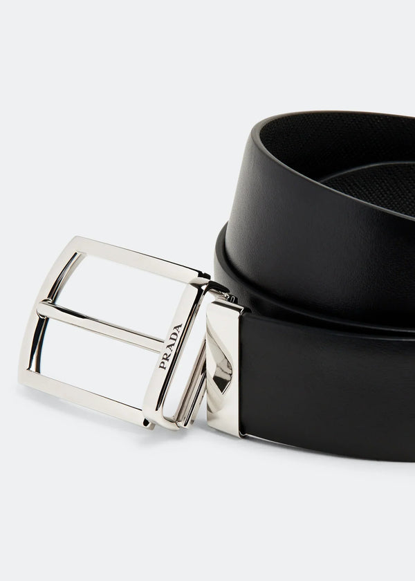 Prada leather belt