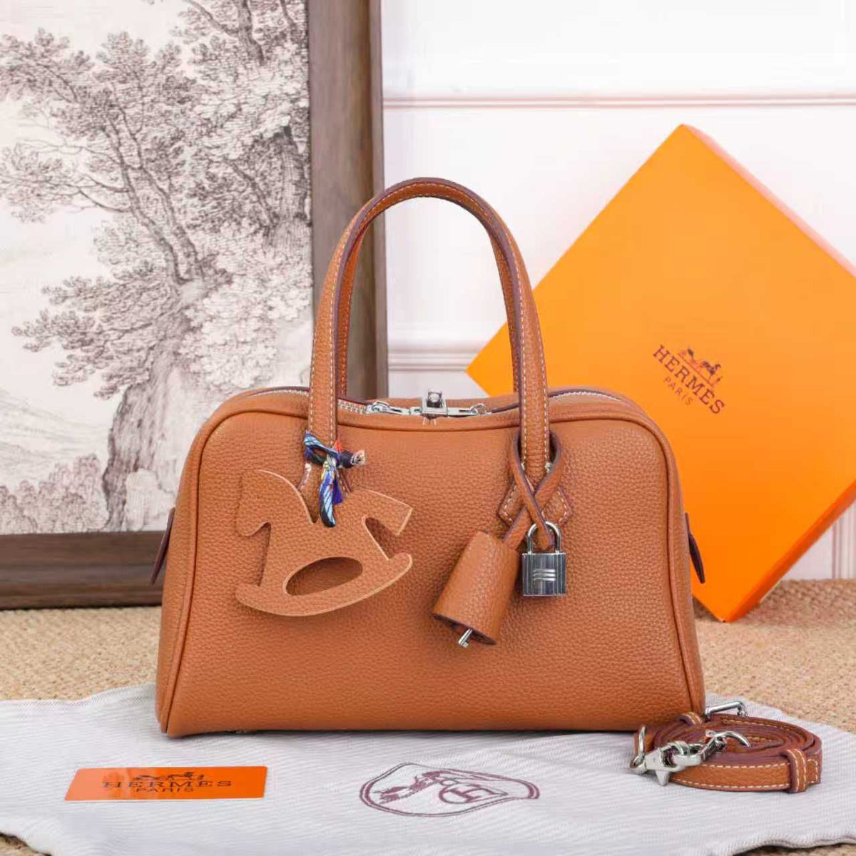 Hermès Bag | Victoria II 35 Gold Clemence