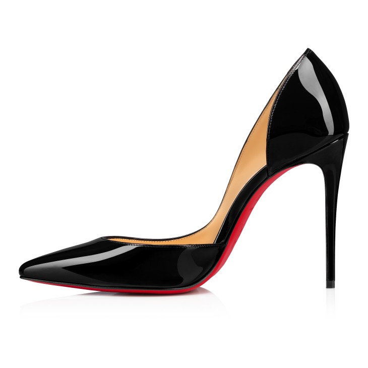 Christian Louboutin Patent Iriza Black Pumps
