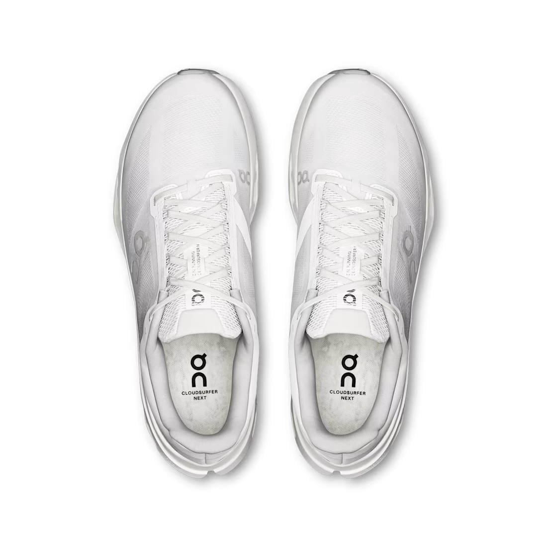 On Running Cloudsurfer Next Glacier | White