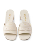 Women's Embellished Logo Slide Sandals