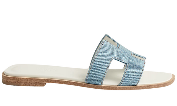 Hermès Sandals | Oran Light Blue