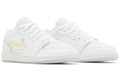 Air Jordan 1 Low SE GS 'Glitter Swoosh'