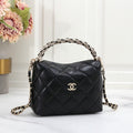 Chanel Bag | 24B Mini Top Handle Bag Chain Black
