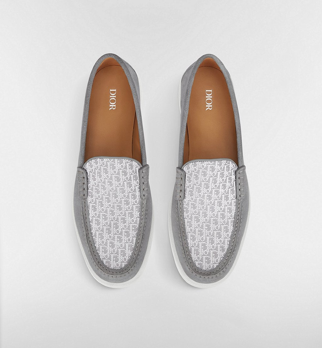 Dior Loafers | Gray Suede