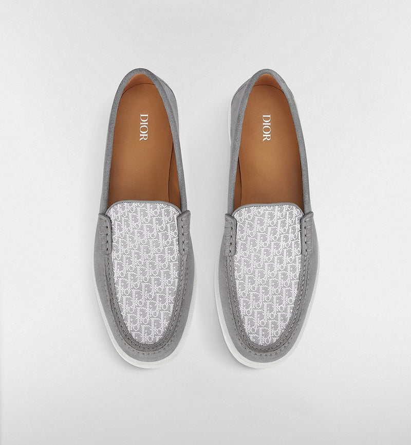 Dior Loafers | Gray Suede