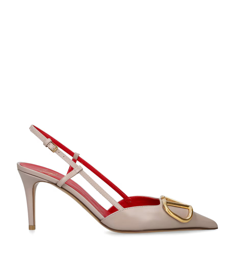 Valentino Garavani VLOGO Slingback Pumps