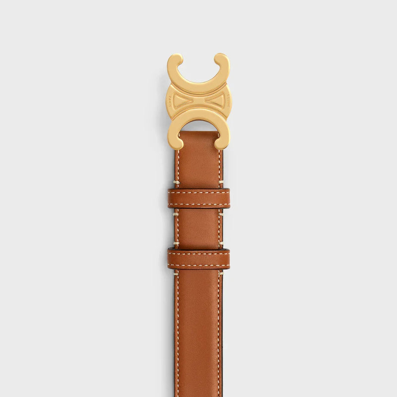 Céline Belt | Triomphe Brown GOLD