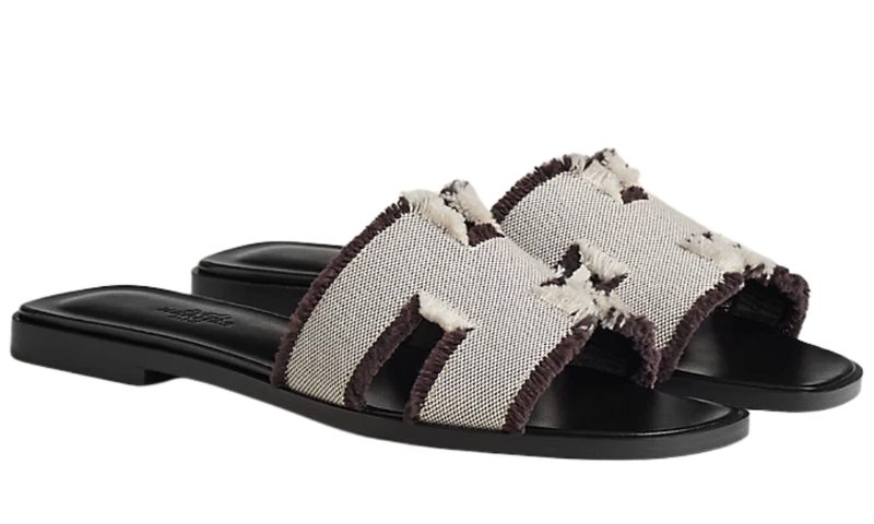 Hermès Sandals | Oran Prunoir