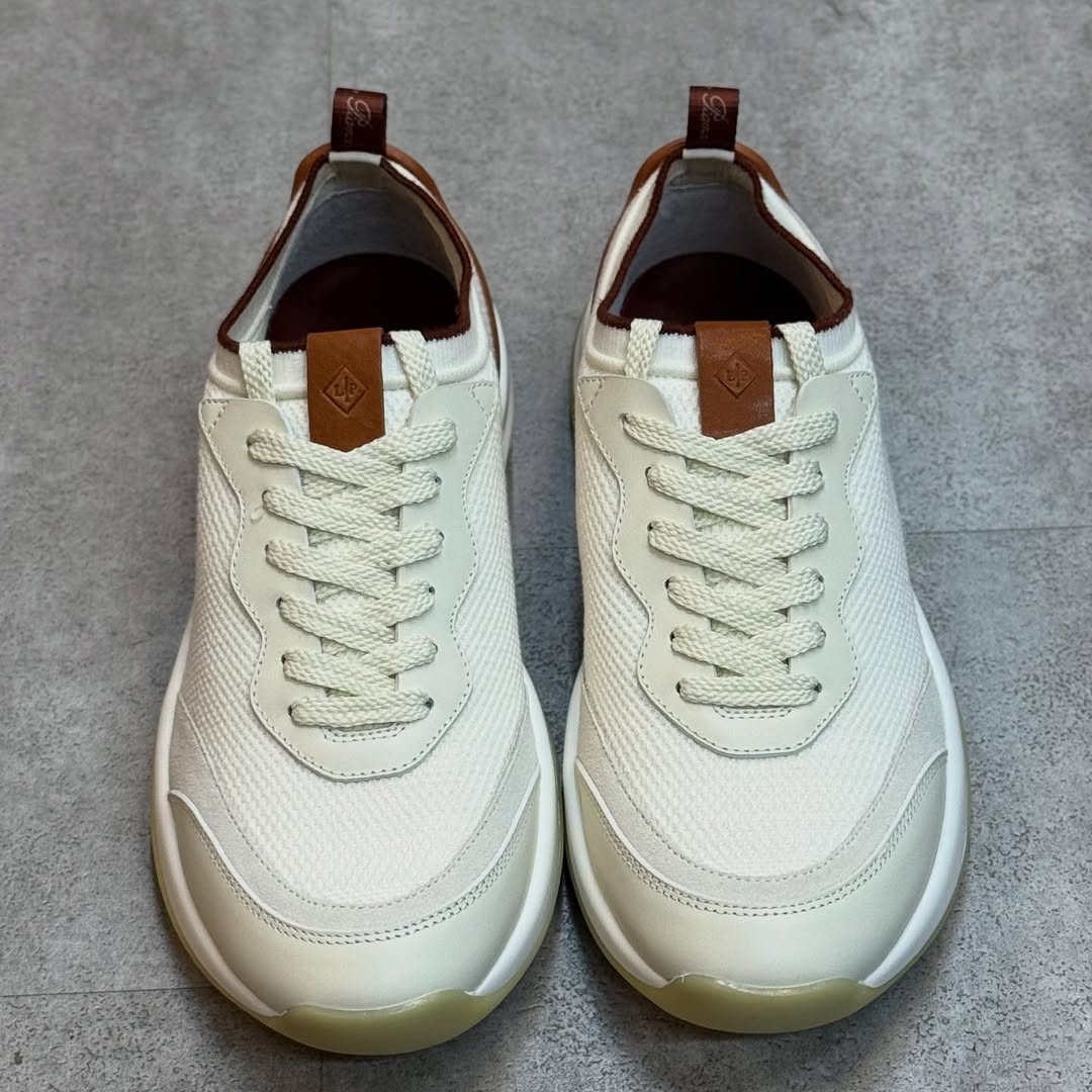 Loro Piana Walk Wish Knit Sneakers