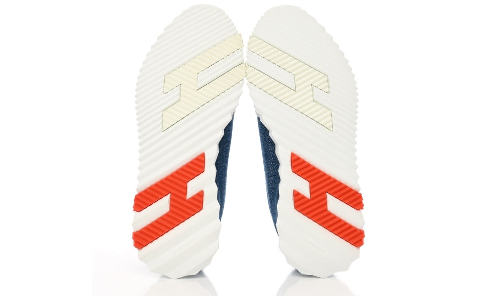 Hermès Denim Suede Goatskin Bouncing  "Bleu Clair White"