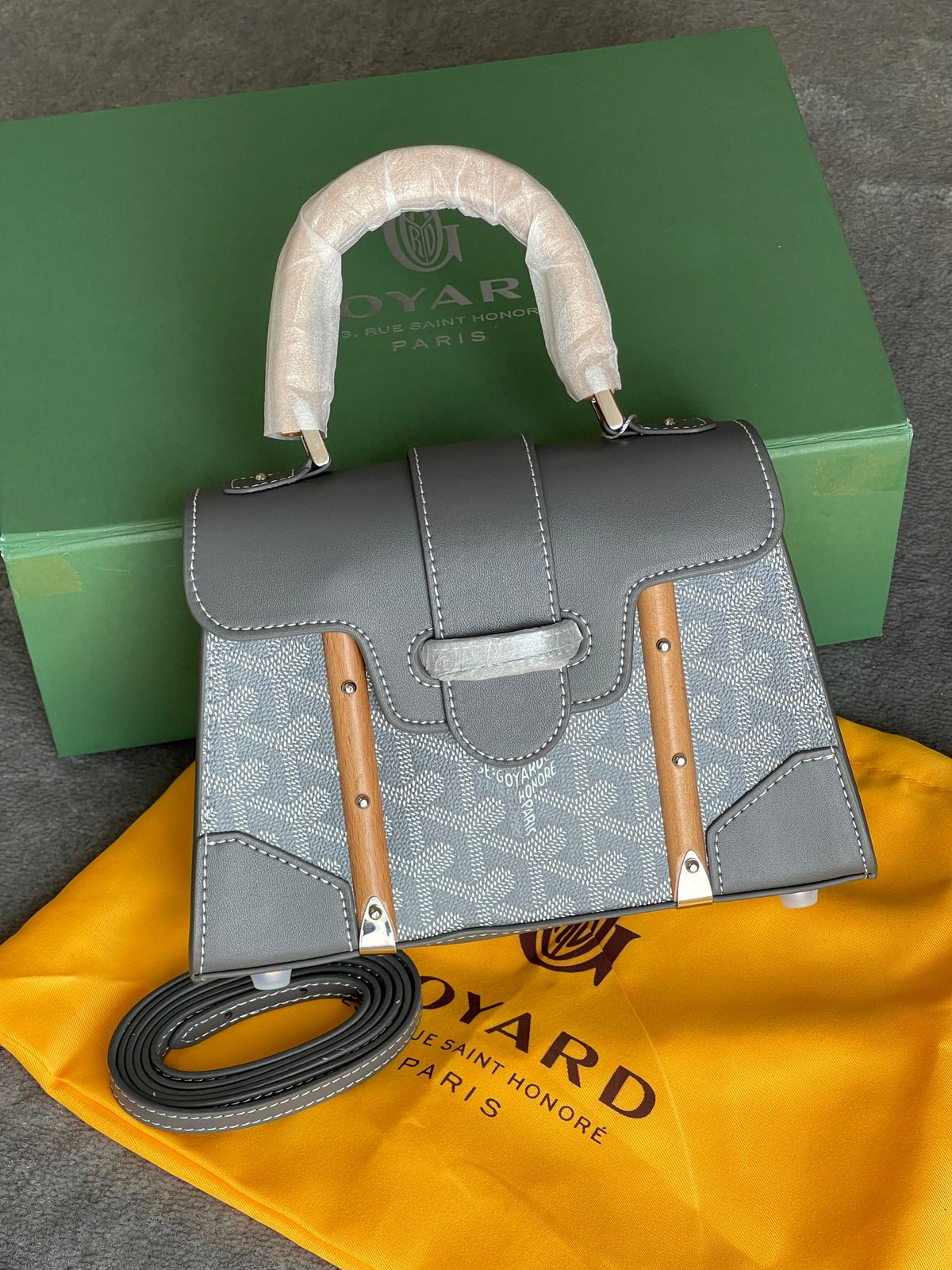 Goyard Saigon Structuré Mini Bag