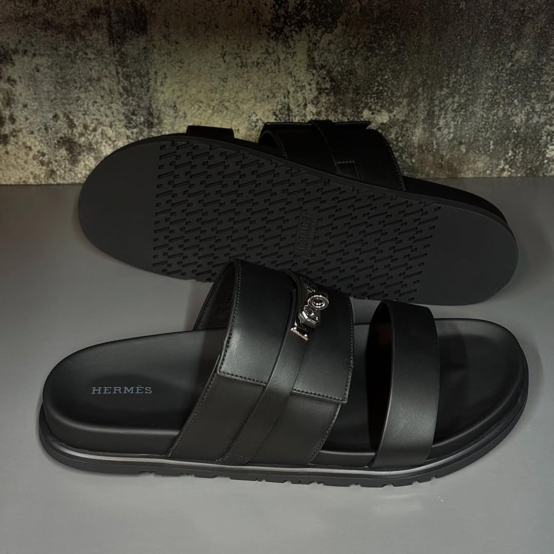 Jackson Sandal Hermes Black