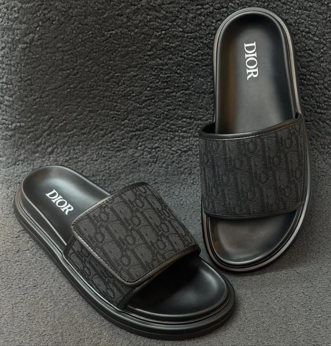 Men Dior Aqua Sandals