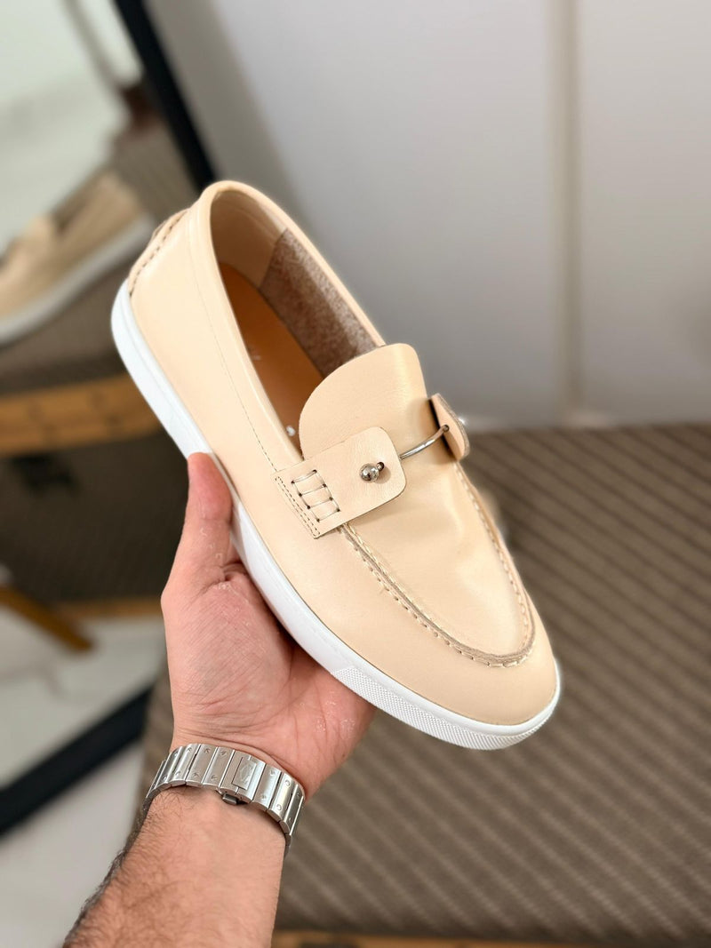 Christian Louboutin Loafers | Chambeliboat Beige