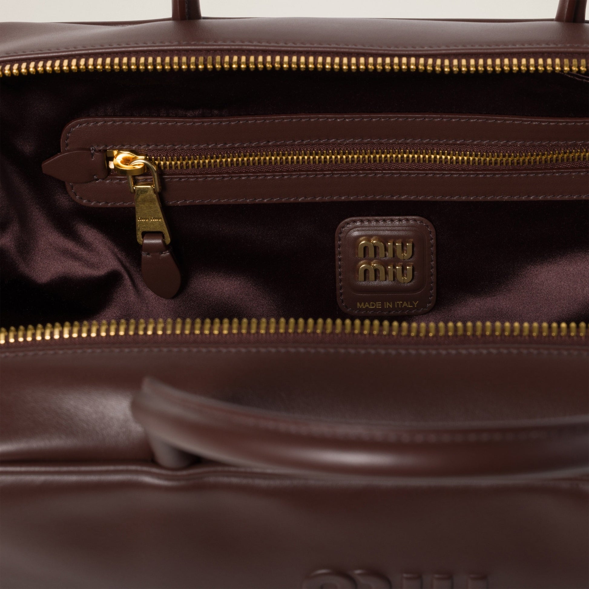 Miu Miu Bag | Leather Beau bag Briarwood