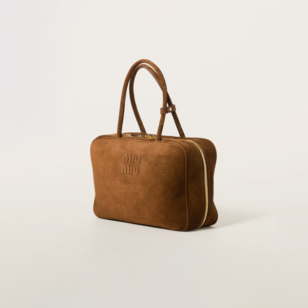 Miu Miu Bag | Suede Beau bag Cocoa Brown