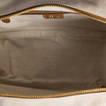 Miu Miu Bag | Beau canvas and leather bag Beige/brandy