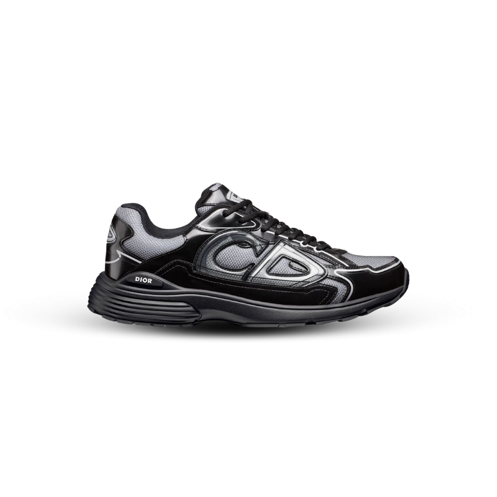 Dior B30 Trainers – Gloss Black & Grey (Men’s)