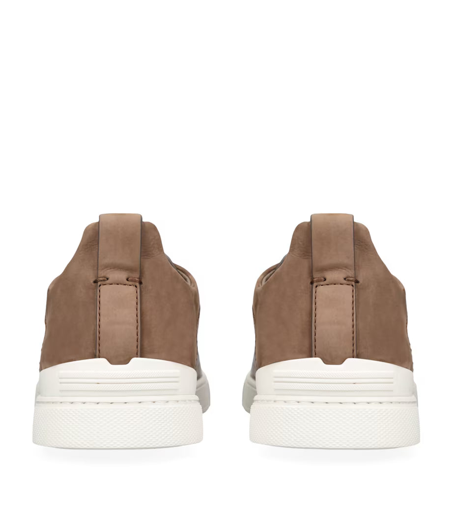 Zegna Crocodile Leather Triple Stitch SECONDSKIN