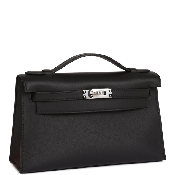 Hermès Bag | Kelly Pochette Black Swift