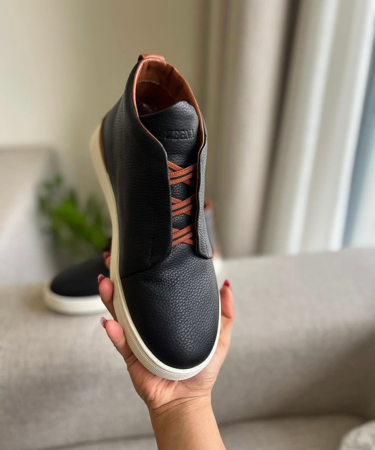 ZEGNA: Sneakers men - Black | Zegna sneakers LHCVOS4667Z