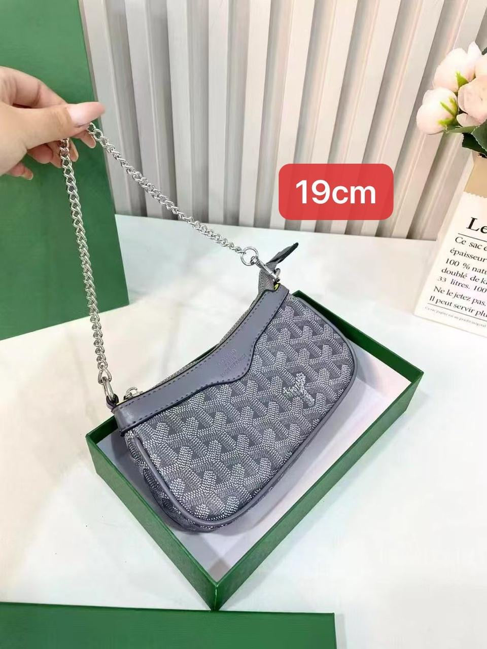 Goyard Bag | Hirondelle PM Grey