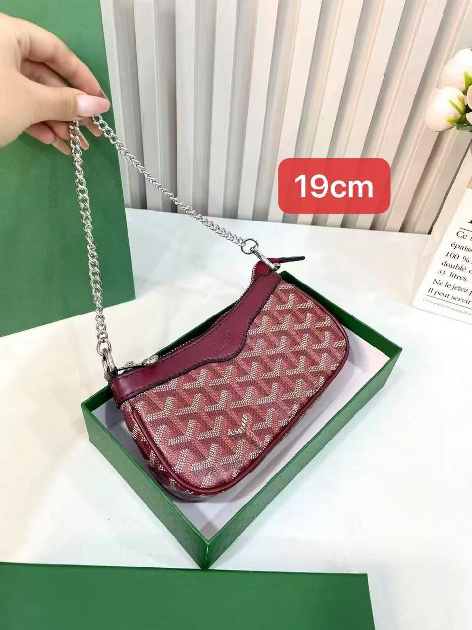 Goyard Bag | Hirondelle PM Burgundy