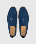 Loro Piana Women's Loafers | Summer Charms Walk Blue