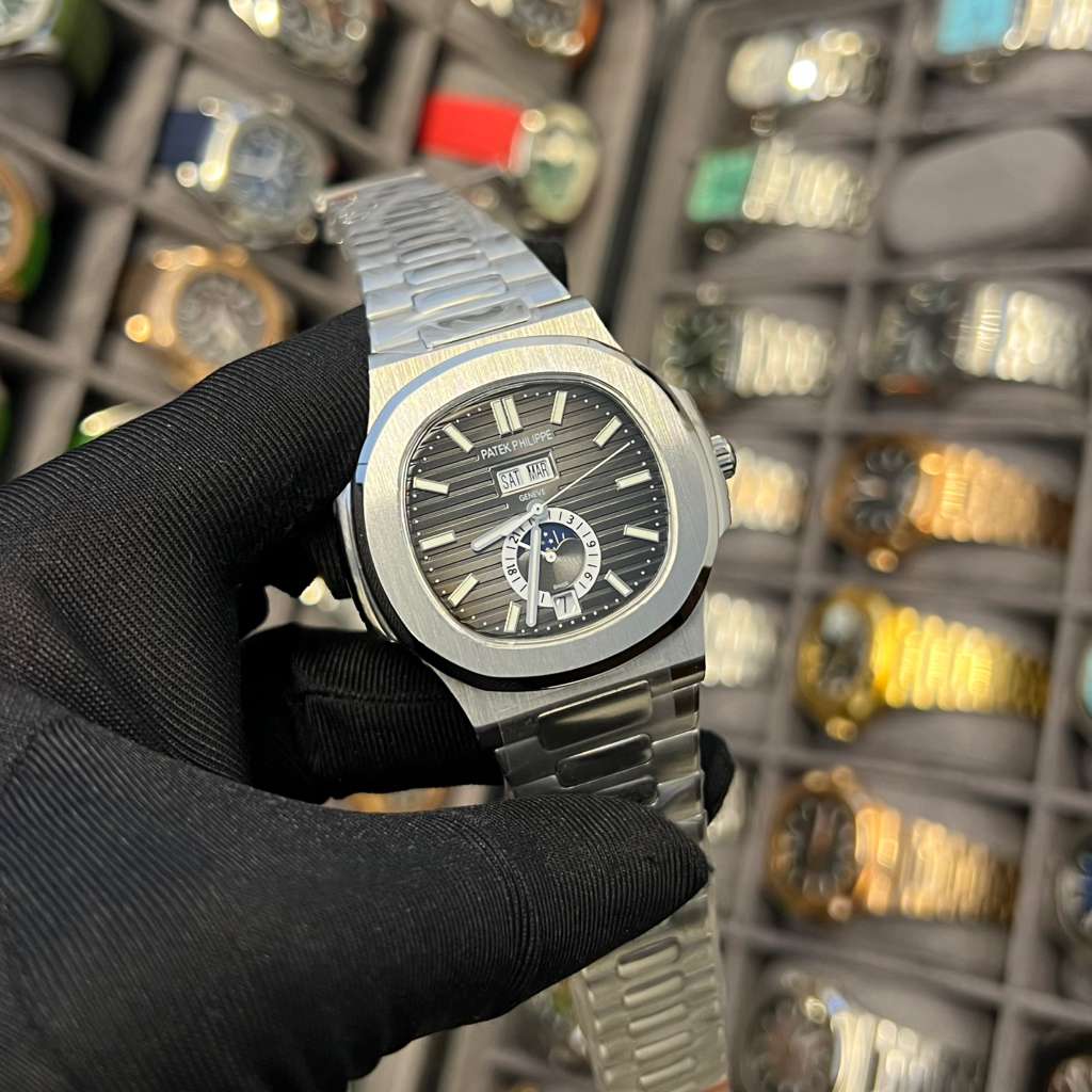 Patek Philippe Nautilus Annual Calendar and Moon Phase Complications