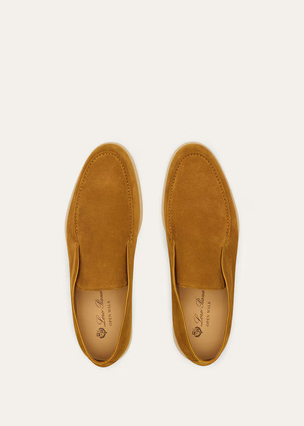 Loro Piana Loafers | Open Walk Ankle Boot Very Dark Saffron