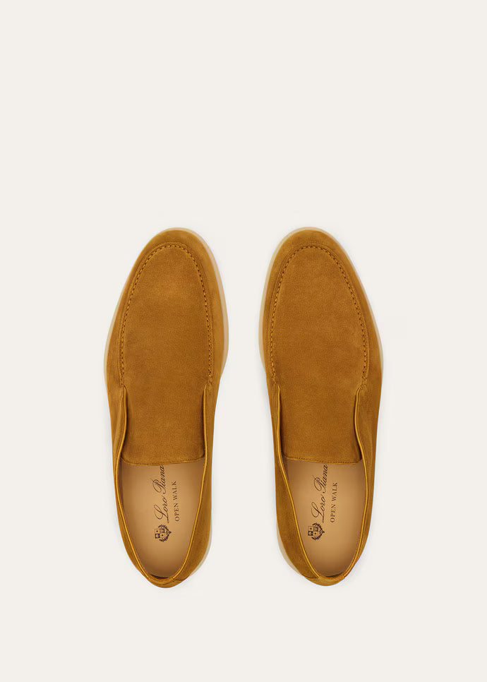 Loro Piana Loafers | Open Walk Ankle Boot Very Dark Saffron