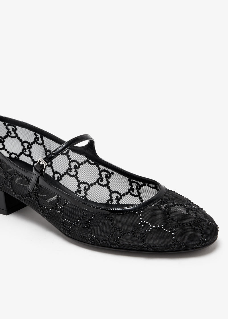 Women's Metallic Logo Flat Sandals