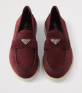 Prada  Women's Loafers | Saint Tropez Burgundy