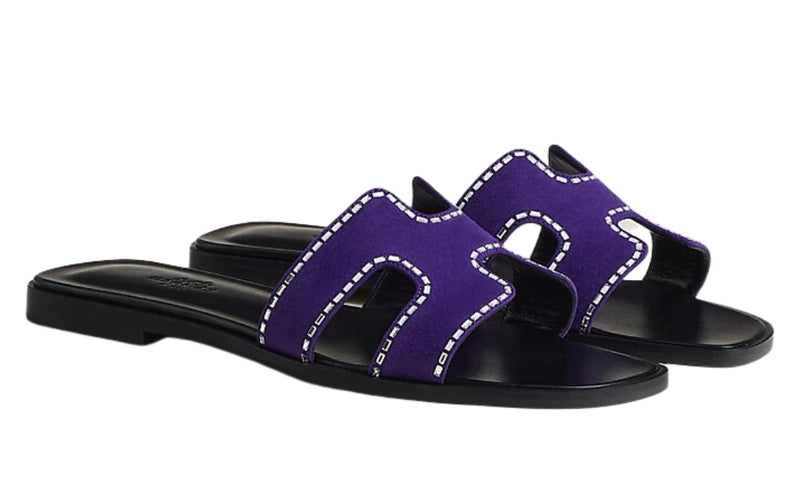 Hermès Sandals | Oran Majorette Purple